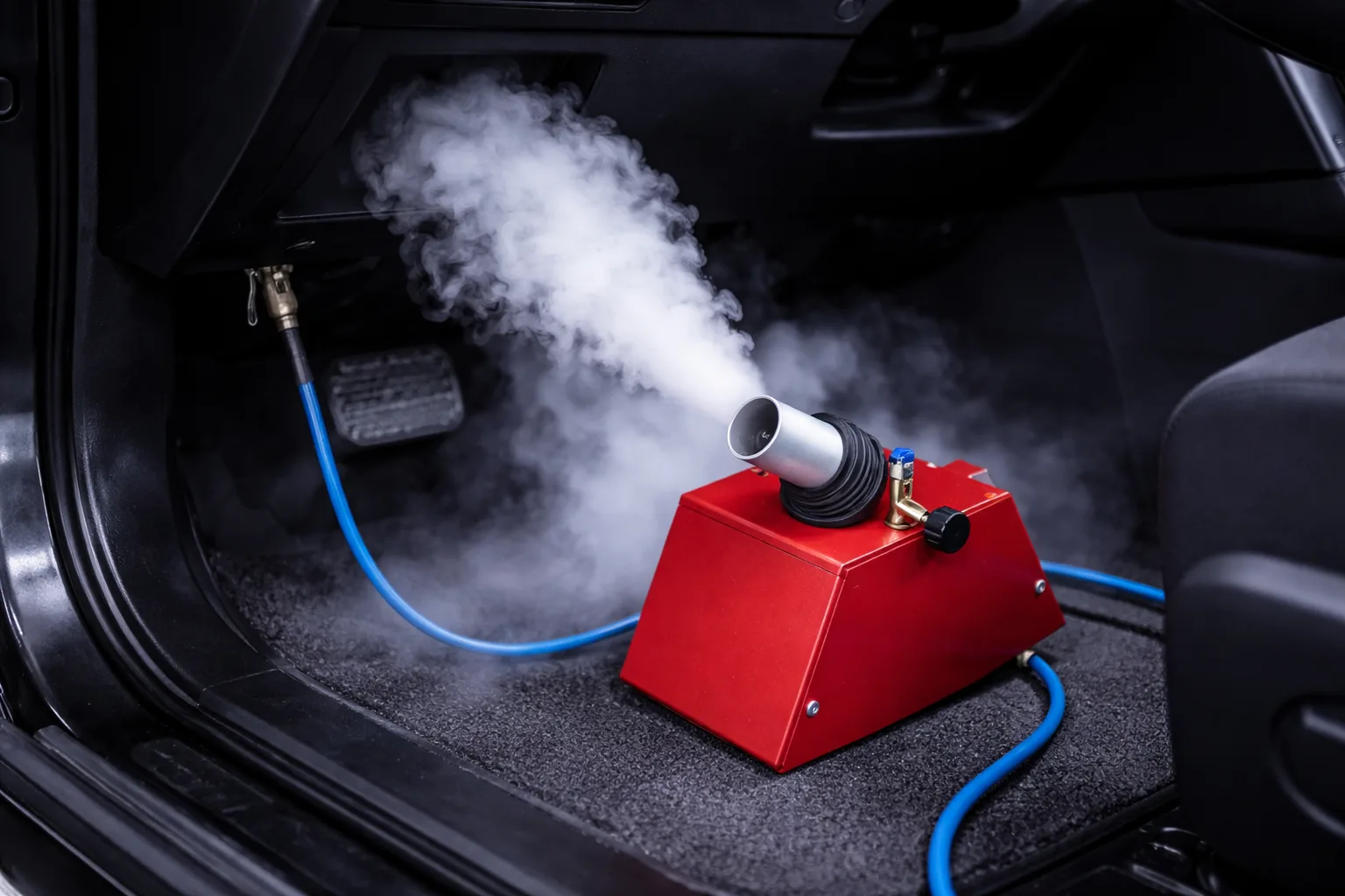 Higienização de ar condicionado automotivo